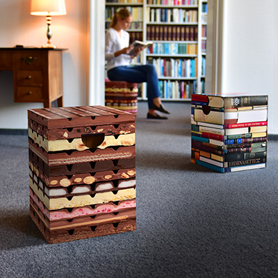 Cardboard stools