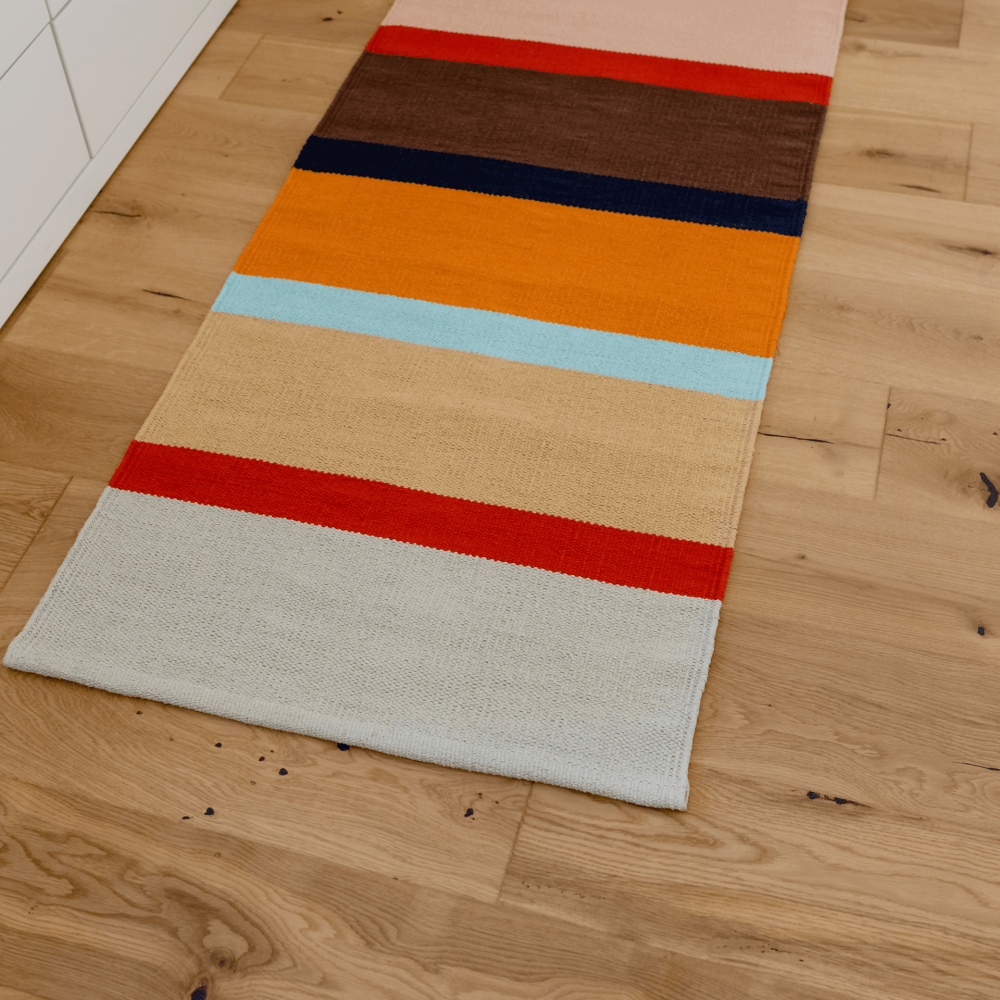 Cotton rug 'Zaza' long
