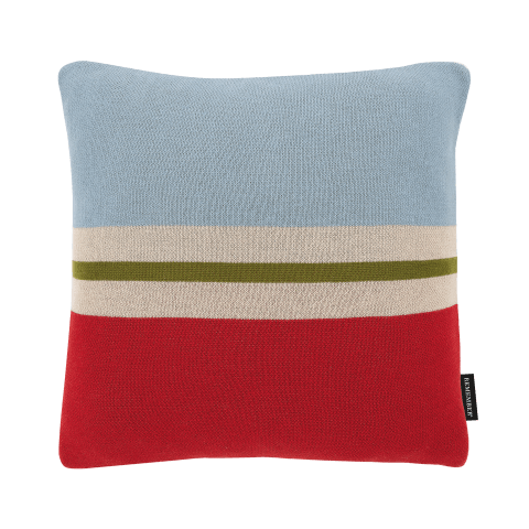 Knitted Cotton Cushion 'Chili'