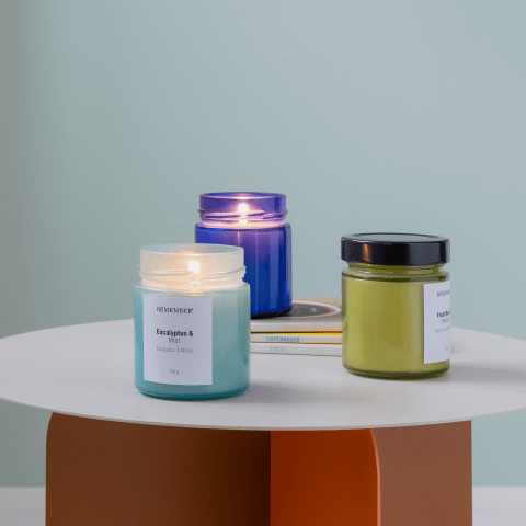 Scented candle 'Watery & Coconut'