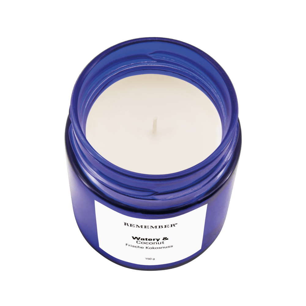 Scented candle 'Watery & Coconut'