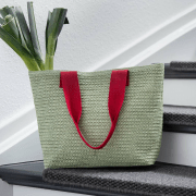 Basket bag 'Lime green'
