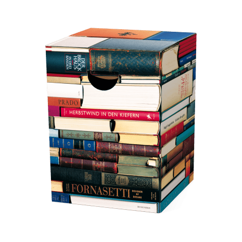 Cardboard Stool 'Bookworm'