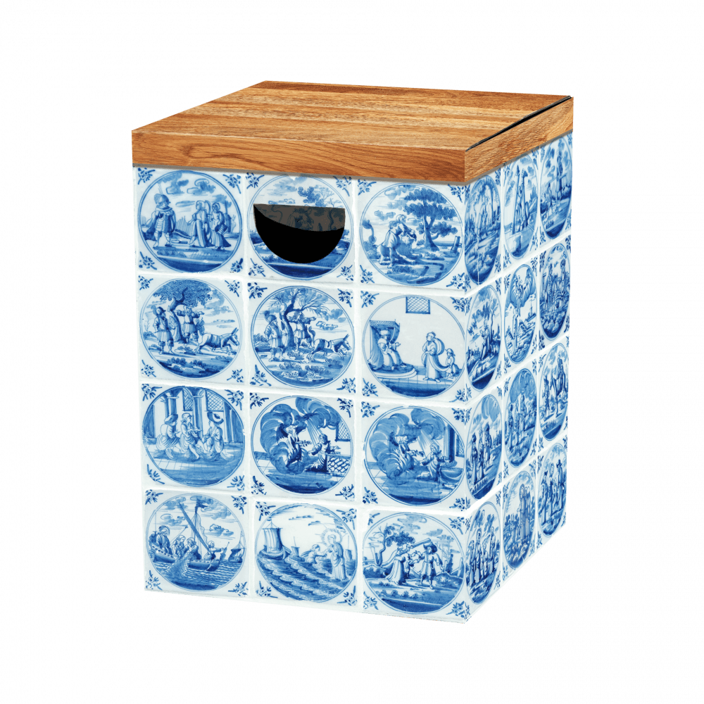 Cardboard Stool 'Delft'