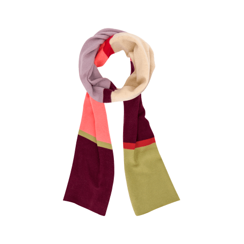 Wool and cashmere scarf 'Frida'