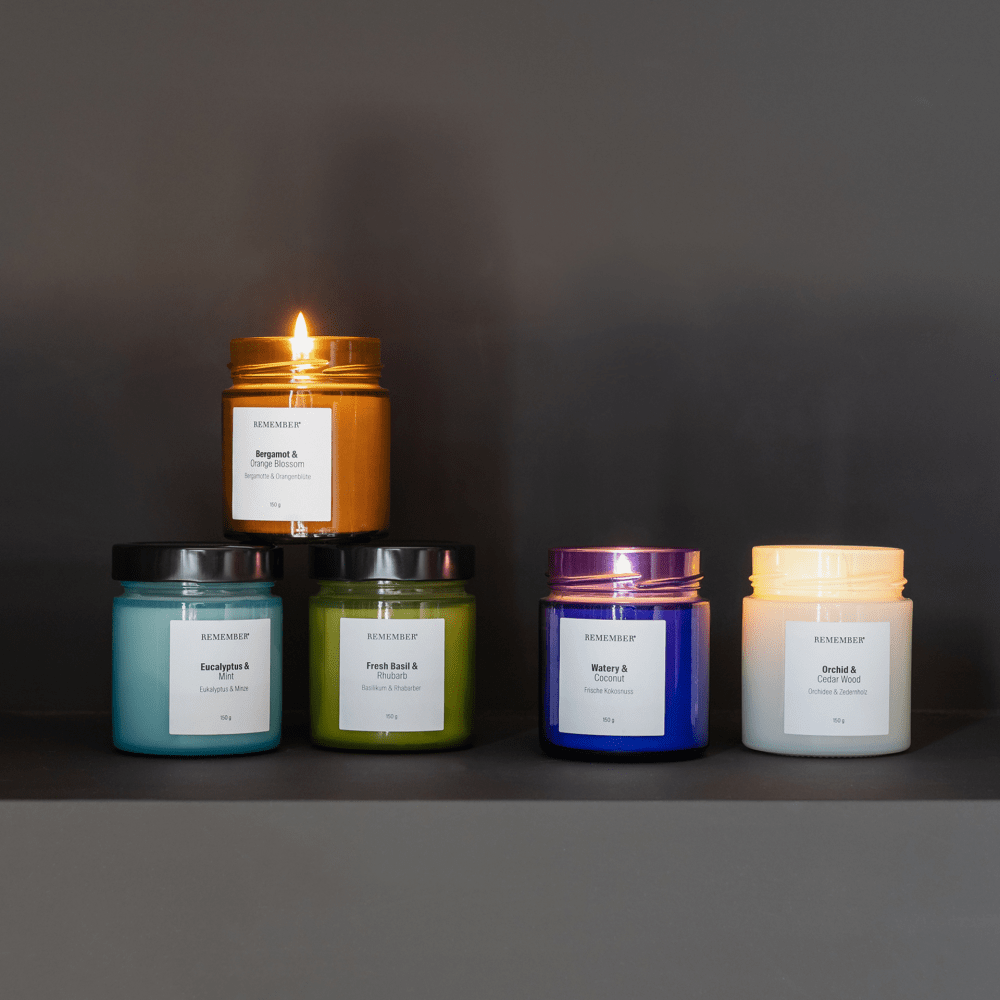Scented candle 'Eucalyptus & Mint'