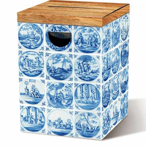 Cardboard Stool 'Delft'