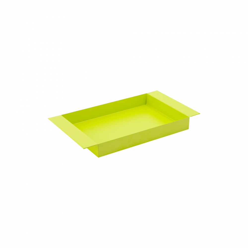 Metall-Tablett Ryo klein 'Lime'