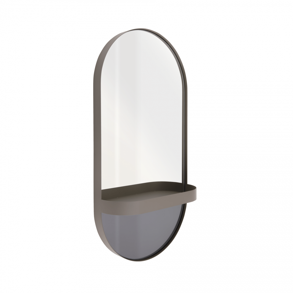 Wandspiegel 'taupe'