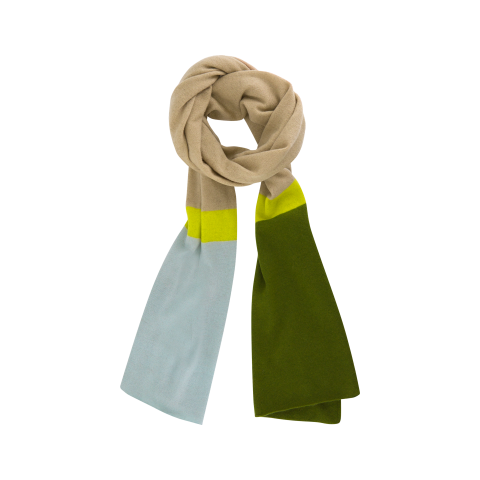 Wool and cashmere scarf 'Andrin'