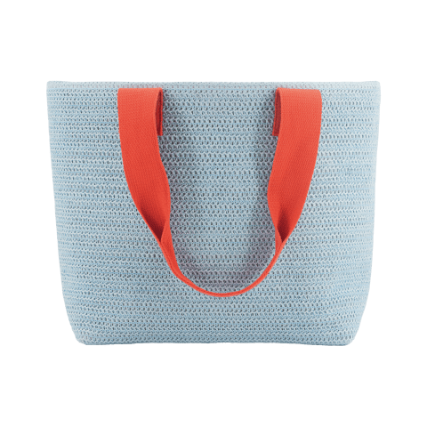 Basket bag 'Pale blue'