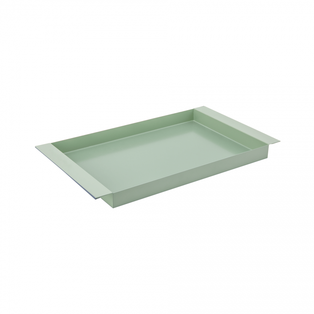 Metall-Tablett Ryo groß 'Aquamarine'